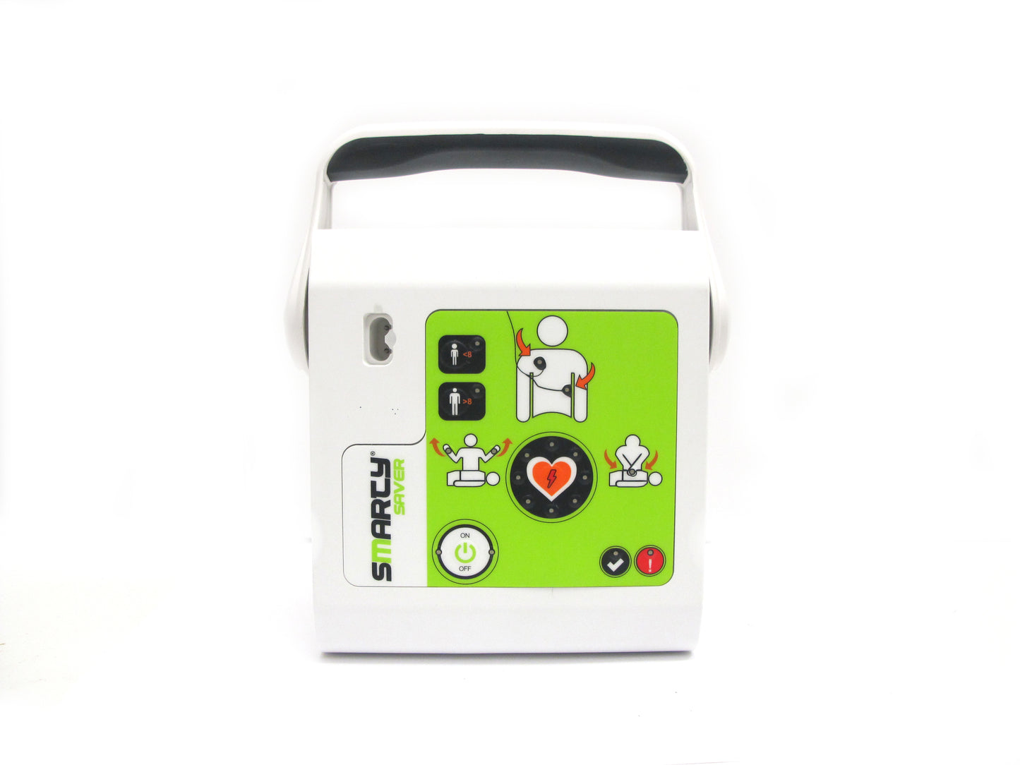 Desfibrilador Smarty Saver fabricado en Europa